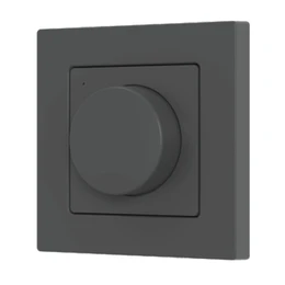 Фото #1 товара INTELLIGENT ARLIGHT Роторная панель SMART-RF-801-32-MULTI черная, квадрат. (3V, пластик, 2.4G) (IARL, IP20 Пластик, 5 лет)