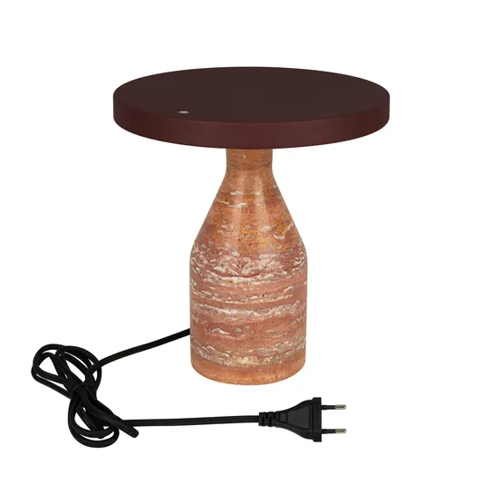 Фото #4 товара Светильник SP-CROOD-TAB-R22.5x24-7W Warm3200-MIX (RD-BRG, 140 deg, 230V) (Arlight, IP20, Травертин, 5 лет)