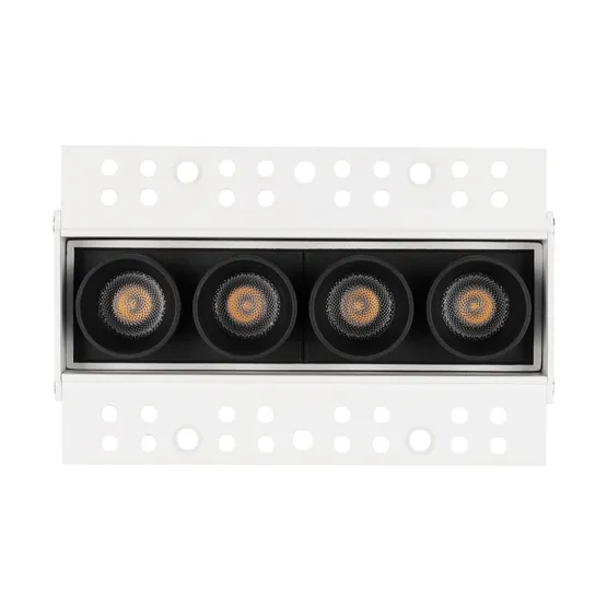 Фото #4 товара Светильник MS-ORIENT-BUILT-TRIMLESS-TC-S38x127-10W Warm3000 (WH-BK, 30 deg, 230V) (Arlight, IP20 Металл, 5 лет)