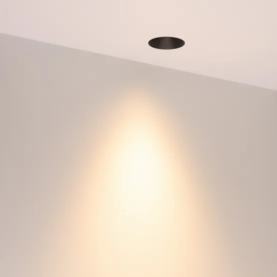 Фото #3 товара Светильник безрамочный DL-INTRAL-R63-8W Warm3000 (Черный RAL9005, 50 deg, 230V) (Arlight, IP20 Металл, 5 лет)