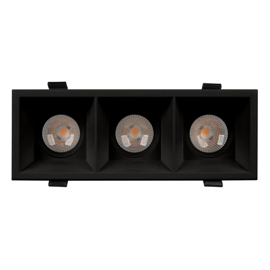 Фото #2 товара Светильник MS-FLOW-BUILT-S230x85-3x6W Day4000 (BK, 38 deg, 230V) (Arlight, IP20 Металл, 5 лет)