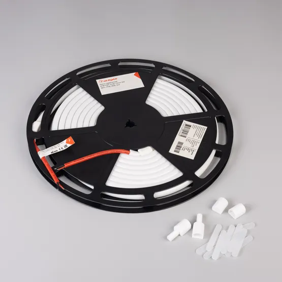 Фото #2 товара Светодиодная лента герметичная RTW-PWT-A180-13mm 24V Blue (14.4 W/m, IP67, 2835, 5m) (Arlight, 14.4 Вт/м, IP67)