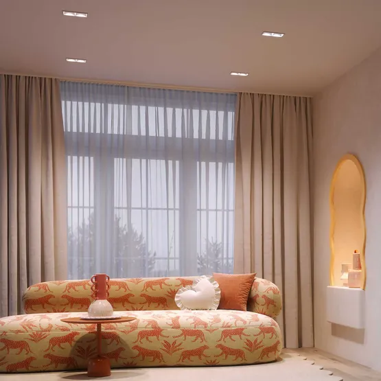 Фото #3 товара Светильник MS-FLOW-BUILT-R85-12W Warm3000 (BK, 38 deg, 230V) (Arlight, IP20 Металл, 5 лет)