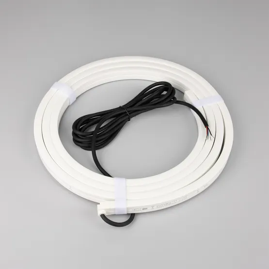 Фото #5 товара Светодиодная лента герметичная NOVA-SIDE-PU-B84-12x20mm 24V RGB-Warm (15 W/m, IP68, 3m, wire x1) (Arlight, Полиуретан)