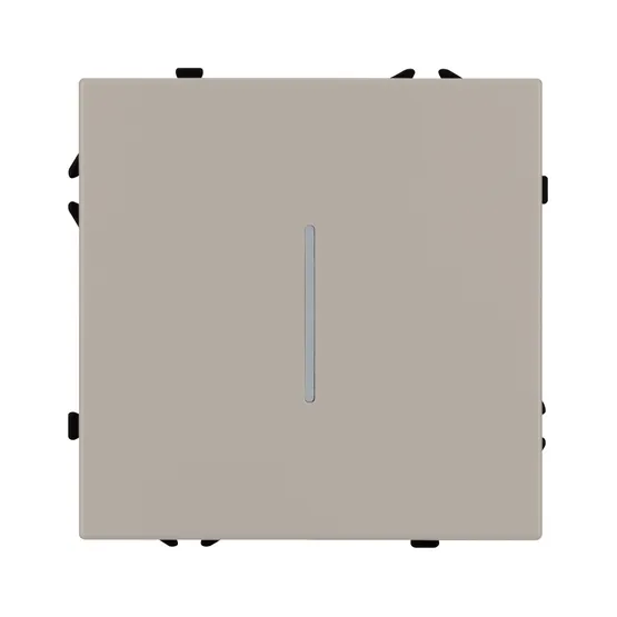 Фото #2 товара Механизм выключателя одноклавишный проходной LED SWT-NOBE-MKP1-SFPL-L-CA (230V, 10A) (Arlight, -)