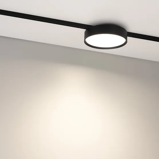 Фото #2 товара Светильник MAG-MICROCOSM-RONDO-R150-15W Day4000 (BK, 90 deg, 24V) (Arlight, IP20 Металл, 5 лет)