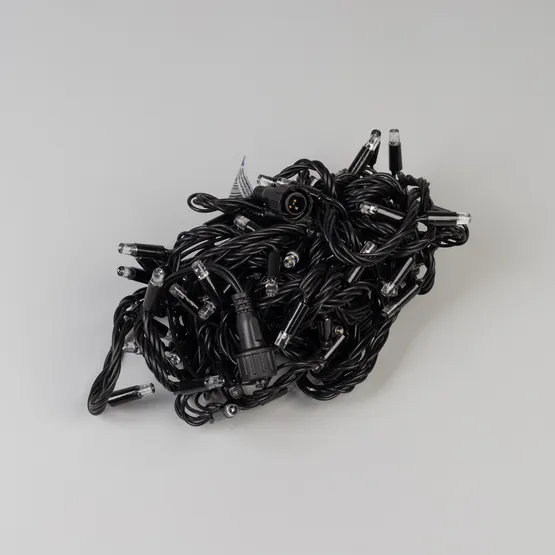 Фото #4 товара Светодиодная гирлянда ARD-STRING-CLASSIC-10000-BLACK-100LED-LIVE RGB (230V, 7W) (Ardecoled, IP65)