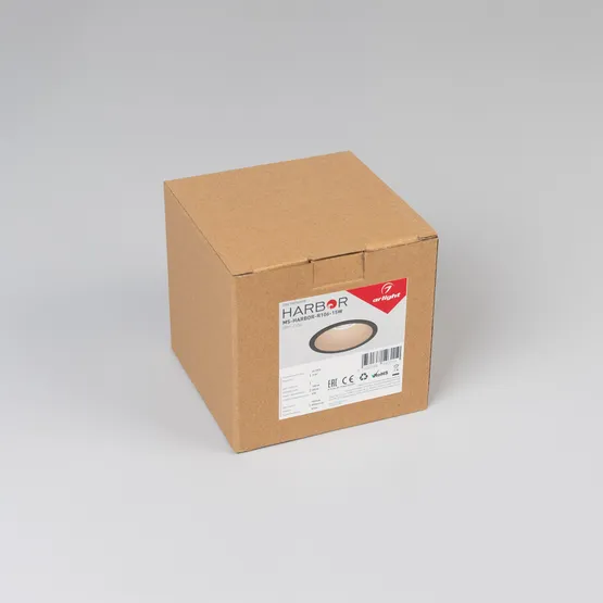 Фото #6 товара Светильник MS-HARBOR-R106-15W Warm3000 (BK, 24 deg, 230V) (Arlight, IP20 Металл, 5 лет)