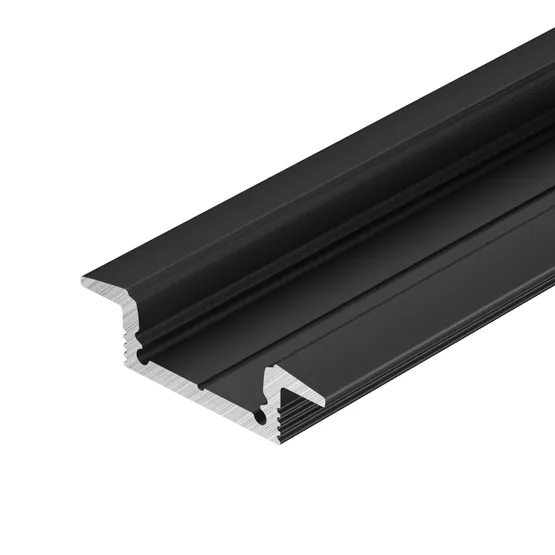 Фото #2 товара Профиль SL-SLIM-H7-F25-2000 BLACK (Arlight, Алюминий)