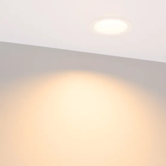 Фото #5 товара Светильник MS-DROP-BUILT-R84-8W Warm2700 (WH, 85 deg, 230V) (Arlight, IP54 Металл, 5 лет)