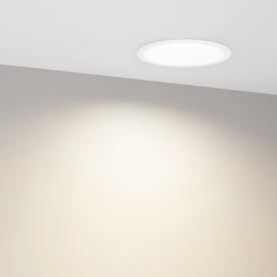 Фото #5 товара Светильник MS-BREEZE-BUILT-R104-12W Day4000 (WH, 90 deg, 230V) (Arlight, IP20 Металл, 3 года)