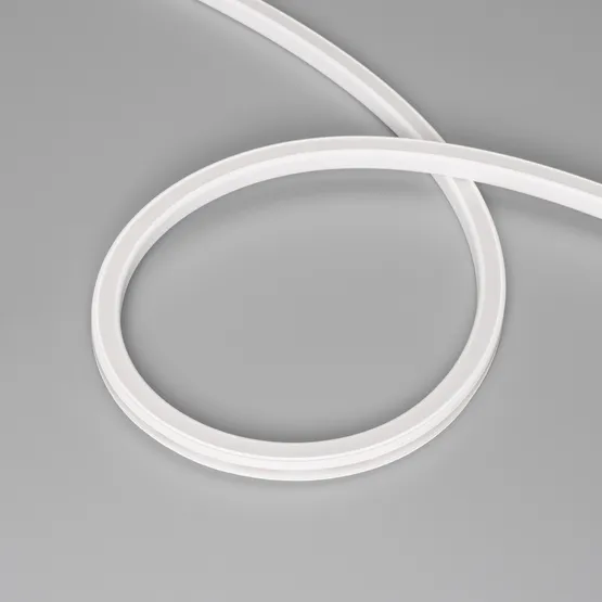 Фото #4 товара Светодиодная лента герметичная WAVE-SIDE-DOUBLE-A120-16x15mm 24V White6000 (15 W/m, IP67, 5m, wire x1) (Arlight, Вывод боковой, 5 лет)