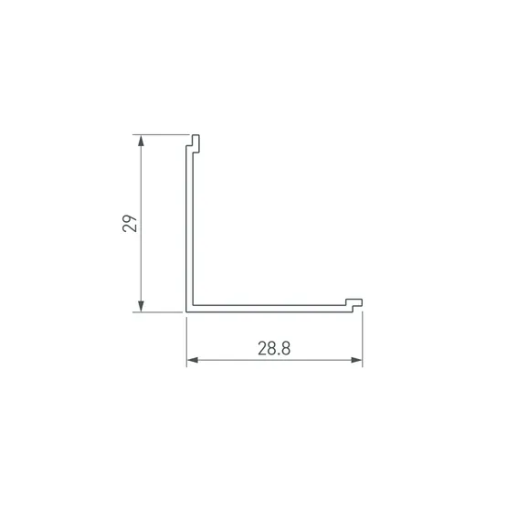 Фото #2 товара Экран SL-KANT-H30-3000 SQUARE OPAL (Arlight, Пластик)