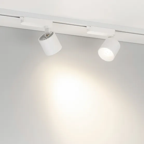 Фото #2 товара Светильник LGD-DYKE-2TR-R75-16W Day4000 (WH, 38 deg, 230V) (Arlight, IP20 Металл, 5 лет)