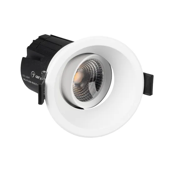 Фото #4 товара Светильник MS-FLOW-BUILT-R85-6W Warm3000 (WH, 55 deg, 230V) (Arlight, IP20 Металл, 5 лет)