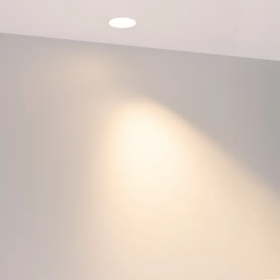 Фото #2 товара Светильник MS-ARADO-TRIMLESS-R55-7W Warm3000 (WH-WH, 55 deg, 230V) (Arlight, IP20 Металл, 5 лет)