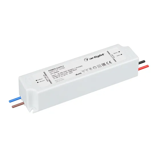 Фото #1 товара Блок питания ARPV-SP-24100 (24V, 4.2A, 100W) (Arlight, IP67 Пластик, 5 лет)