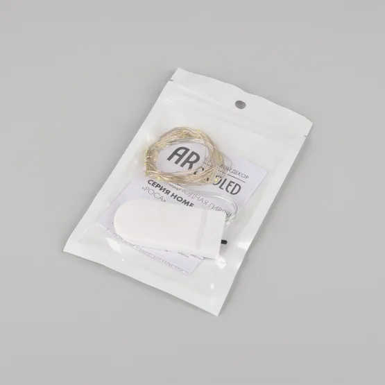 Фото #4 товара Светодиодная гирлянда ARD-DEW-HOME-2000-CLEAR-20LED-STD White6000 (3V, Battery Pack) (Ardecoled, IP20)