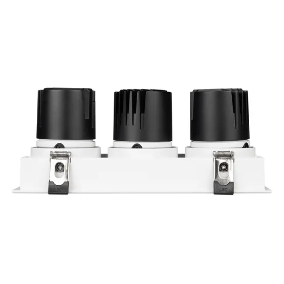 Фото #3 товара Светильник MS-FLOW-BUILT-S230x85-3x6W Day4000 (WH, 15 deg, 230V) (Arlight, IP20 Металл, 5 лет)