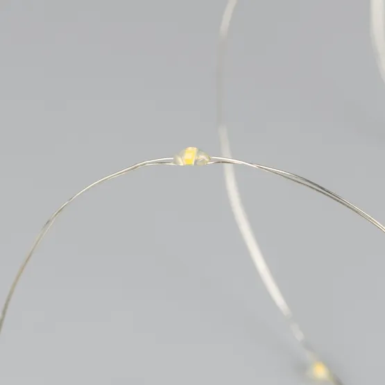 Фото #2 товара Светодиодная гирлянда ARD-DEW-HOME-2000-CLEAR-20LED-STD Yellow (1.5V, Battery Pack, Cork) (Ardecoled, IP20)