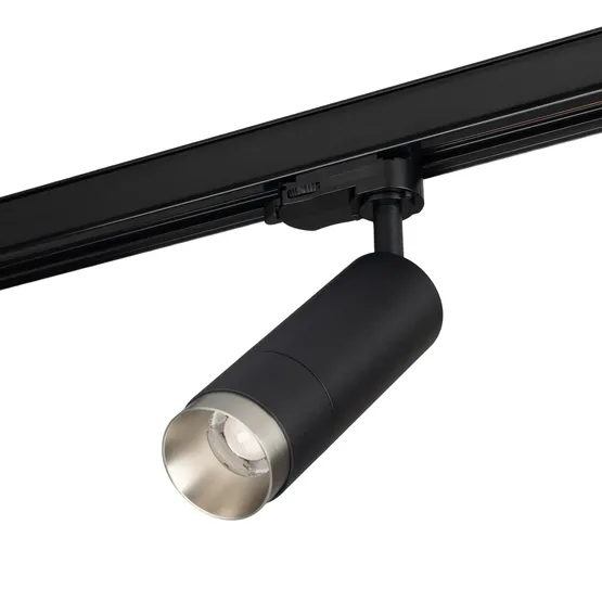 Фото #5 товара Светильник LGD-GESTIA-TRACK-4TR-R51-10W Warm3000 (BK-NI, 25-50 deg, 230V) (Arlight, IP20 Металл, 5 лет)