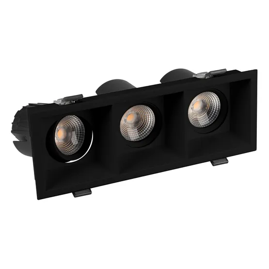 Фото #6 товара Светильник MS-FLOW-BUILT-S230x85-3x6W Day4000 (BK, 38 deg, 230V) (Arlight, IP20 Металл, 5 лет)