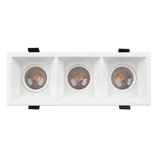 Фото #6 товара Светильник MS-FLOW-BUILT-S230x85-3x6W Day4000 (WH, 15 deg, 230V) (Arlight, IP20 Металл, 5 лет)