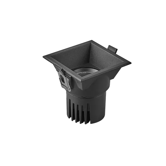 Фото #1 товара Светильник MS-FLOW-BUILT-S85x85-12W Warm3000 (BK, 38 deg, 230V) (Arlight, IP20 Металл, 5 лет)