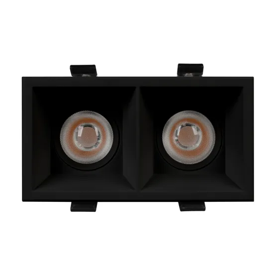 Фото #7 товара Светильник MS-FLOW-BUILT-S157x85-2x6W Warm3000 (BK, 15 deg, 230V) (Arlight, IP20 Металл, 5 лет)