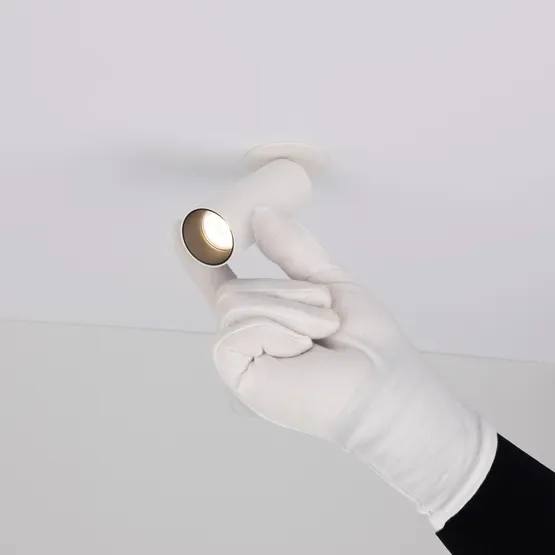 Фото #3 товара Светильник SP-NUANCE-BUILT-FLAP-R35-7W Warm3000 (WH, 36 deg, 230V) (Arlight, IP40 Металл, 5 лет)