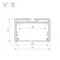 Минифото #3 товара Профиль с экраном SL-LINE-4932-2500 WHITE+OPAL (Arlight, Алюминий)