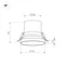 Минифото #4 товара Светильник MS-VOLCANO-BUILT-R95-15W Warm3000 (BK, 38 deg, 230V) (Arlight, IP20 Металл, 5 лет)