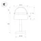 Минифото #9 товара Светильник настольный SP-TRAFO-1.5W Warm2700 (Серый, 120 deg, 5V) (Arlight, IP54 Пластик, 2 года)