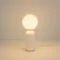 Минифото #4 товара Светильник SP-SILKA-TAB-R150-6W Warm2700 (WH, 330 deg, 230V, TOUCH-DIM) (Arlight, IP20 Натуральный шелк, 3 года)