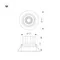 Минифото #2 товара Светильник MS-VORTEX-BUILT-R135-30W Warm3000 (WH-WH, 30 deg, 230V) (Arlight, IP20 Металл, 5 лет)