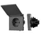 Минифото #1 товара Механизм розетки влагозащищённый SCT-TENDO-MCP-SFPL-GR (230V, 16A) (Arlight, Матовый графитовый)