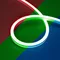 Минифото #1 товара Светодиодная лента герметичная MOONLIGHT-SIDE-B84-12x17mm 24V RGB (12 W/m, IP67, 5m, wire x2) (Arlight, Вывод боковой, 3 года)
