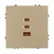 Минифото #4 товара ARL NOBE USB Розетка тип А+С+С софт-тач золотой песок SCT-MUACC-SFPL-FC-GD (65W, QC3) (Arlight, -)