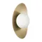 Минифото #1 товара Светильник SP-PERLEN-WALL-L350-6W Warm3200-MIX (BR, 150 deg, 230V, TOUCH-DIM) (Arlight, IP20 Металл, 5 лет)