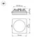 Минифото #6 товара Светодиодная панель LTD-96x96SOL-BK-10W Day White (Arlight, IP44 Пластик, 3 года)