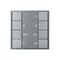Минифото #2 товара INTELLIGENT ARLIGHT Кнопочная панель DALI-201-23-1G-2SC-MIX-DT8-IN Silver (BUS, Frame) (IARL, IP20 Металл, 3 года)